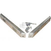 Plaque diagonale de rabaissement pour attelage